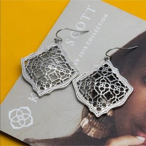 Kendra Scott Kirsten Silver Earrings